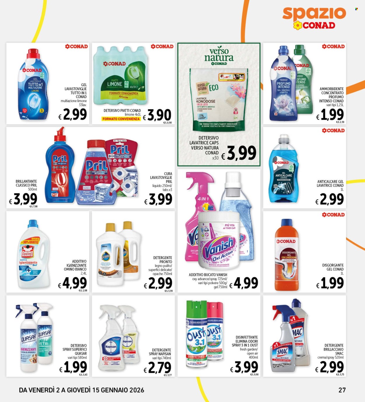 Volantino Spazio Conad - 2/1/2026 - 15/1/2026. Pagina 27