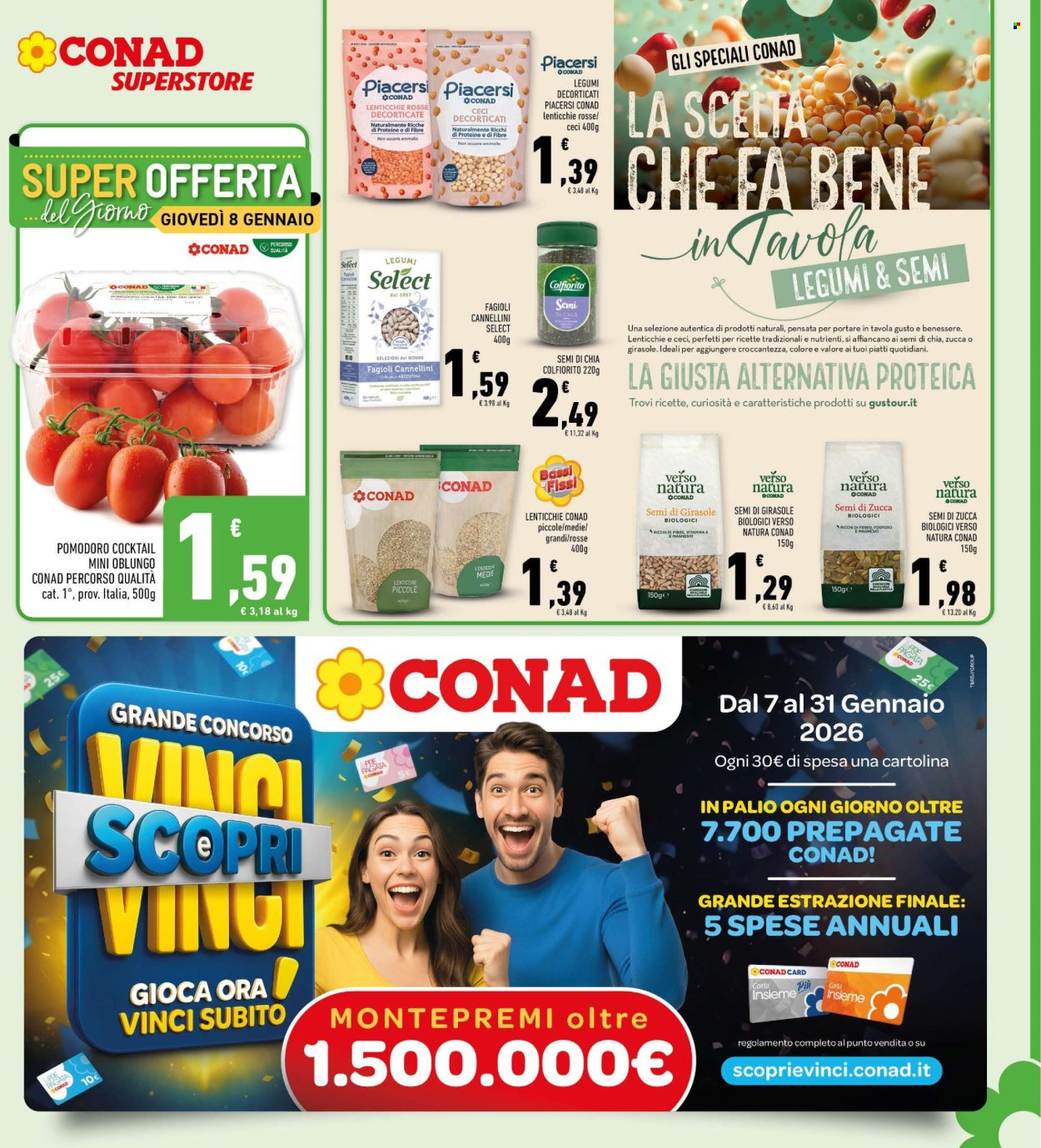 Volantino Conad Superstore - 2/1/2026 - 11/1/2026. Pagina 5