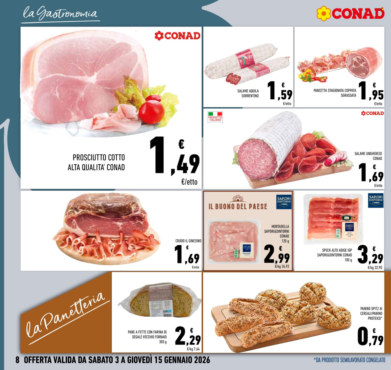 Volantino Conad - 3/1/2026 - 15/1/2026. Pagina 8