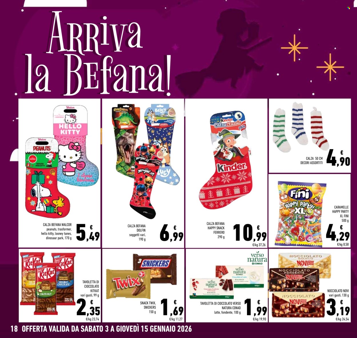 Volantino Conad - 3/1/2026 - 15/1/2026. Pagina 18