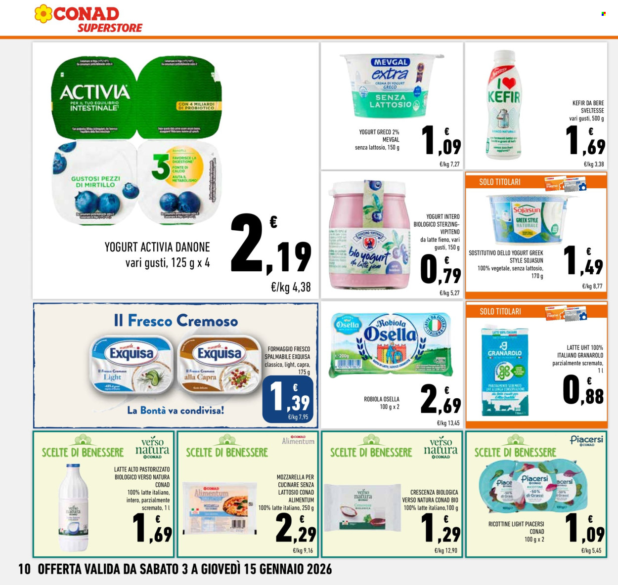 Volantino Conad Superstore - 3/1/2026 - 15/1/2026. Pagina 10