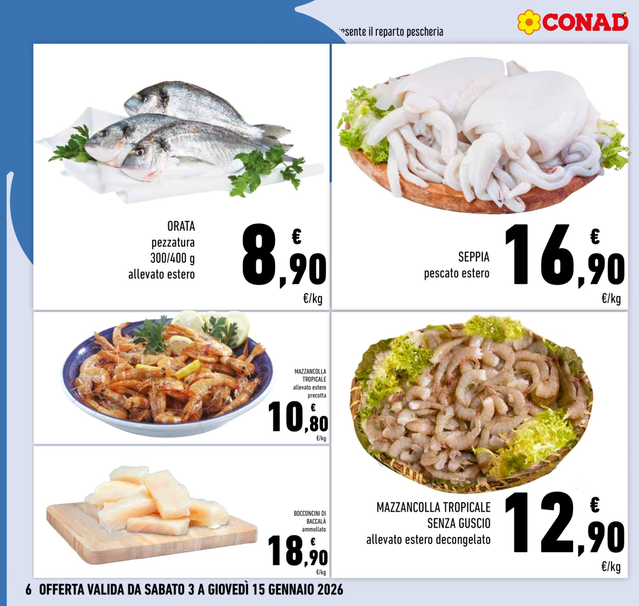 Volantino Conad - 3/1/2026 - 15/1/2026. Pagina 6