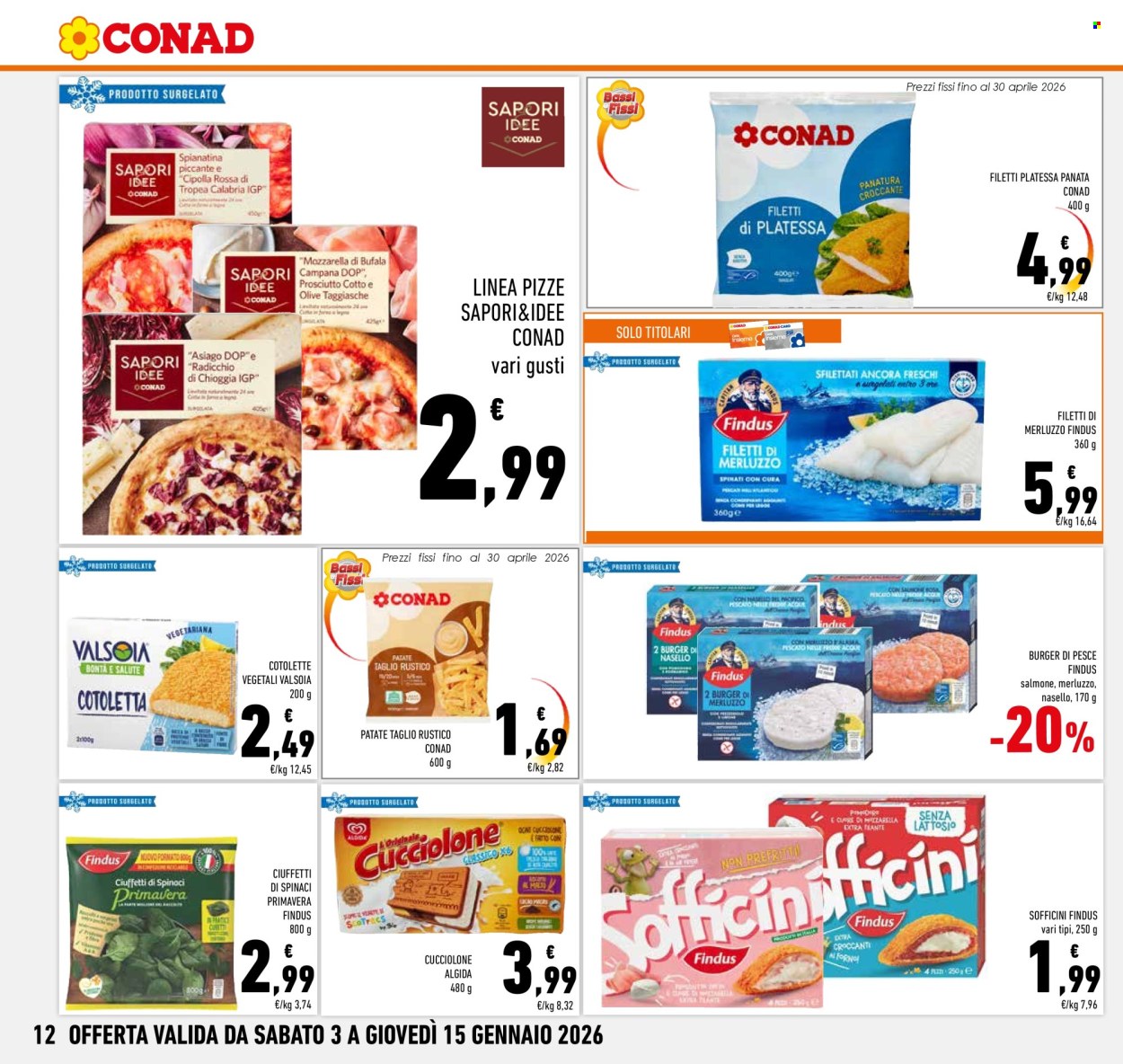 Volantino Conad - 3/1/2026 - 15/1/2026. Pagina 12