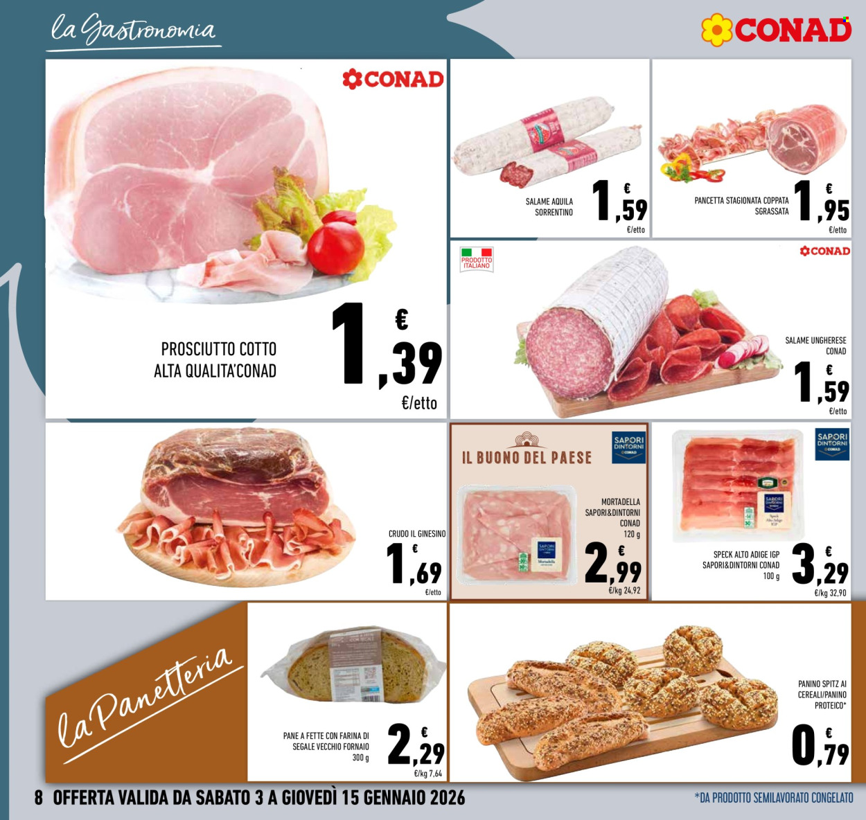 Volantino Conad - 3/1/2026 - 15/1/2026. Pagina 8