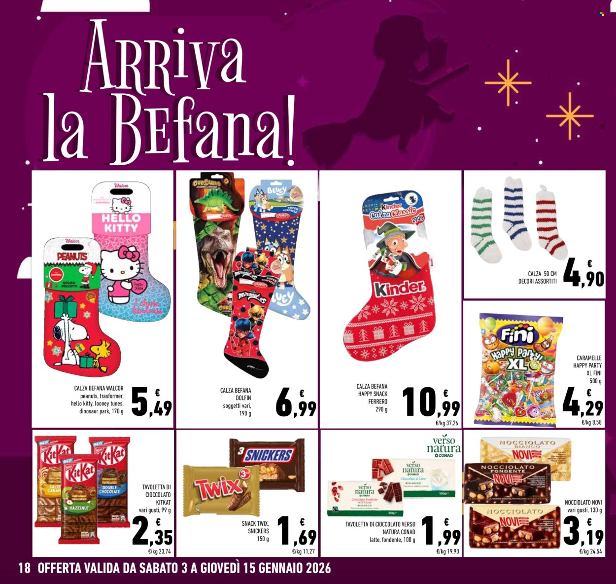 Volantino Conad - 3/1/2026 - 15/1/2026. Pagina 18