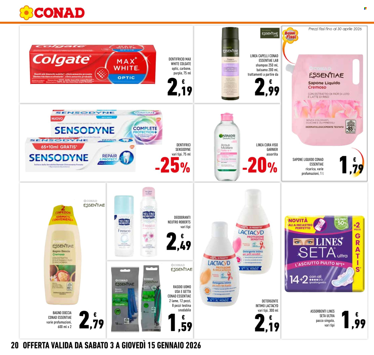 Volantino Conad - 3/1/2026 - 15/1/2026. Pagina 20