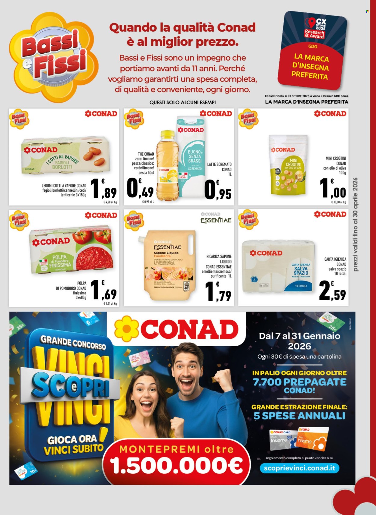 Volantino Margherita Conad - 2/1/2026 - 11/1/2026. Pagina 9