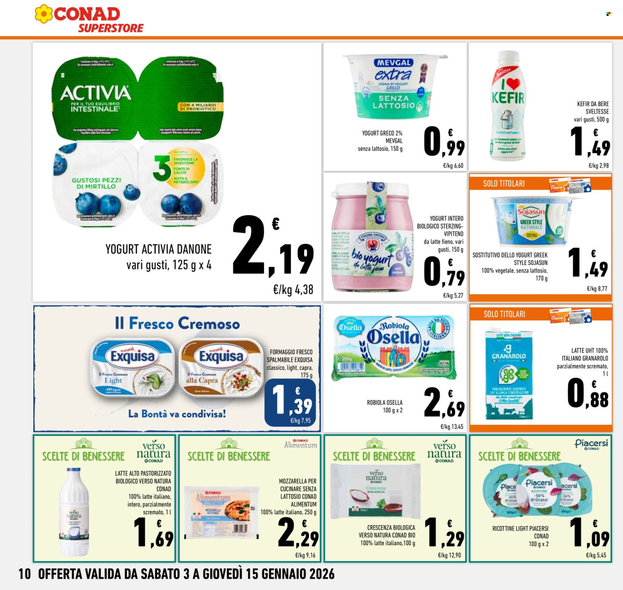 Volantino Conad Superstore - 3/1/2026 - 15/1/2026. Pagina 10