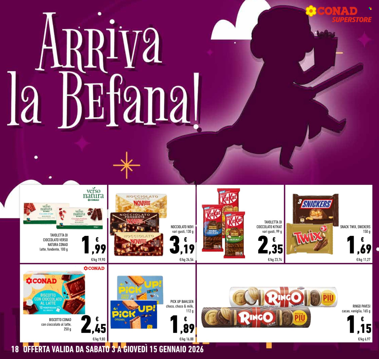 Volantino Conad Superstore - 3/1/2026 - 15/1/2026. Pagina 18