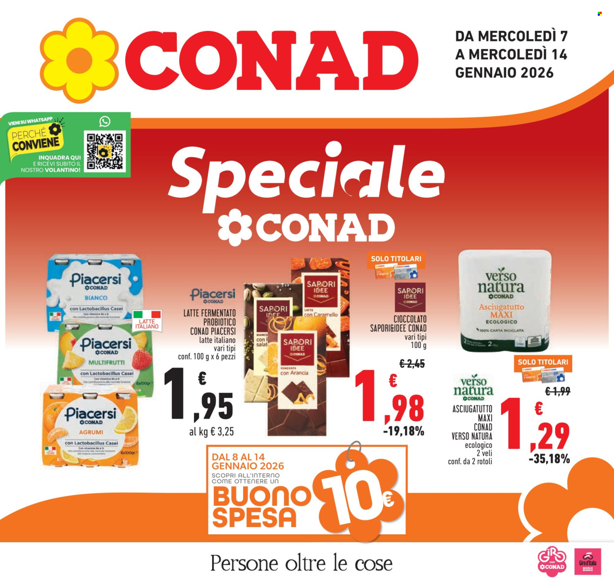 Volantino Conad - 7/1/2026 - 14/1/2026. Pagina 1