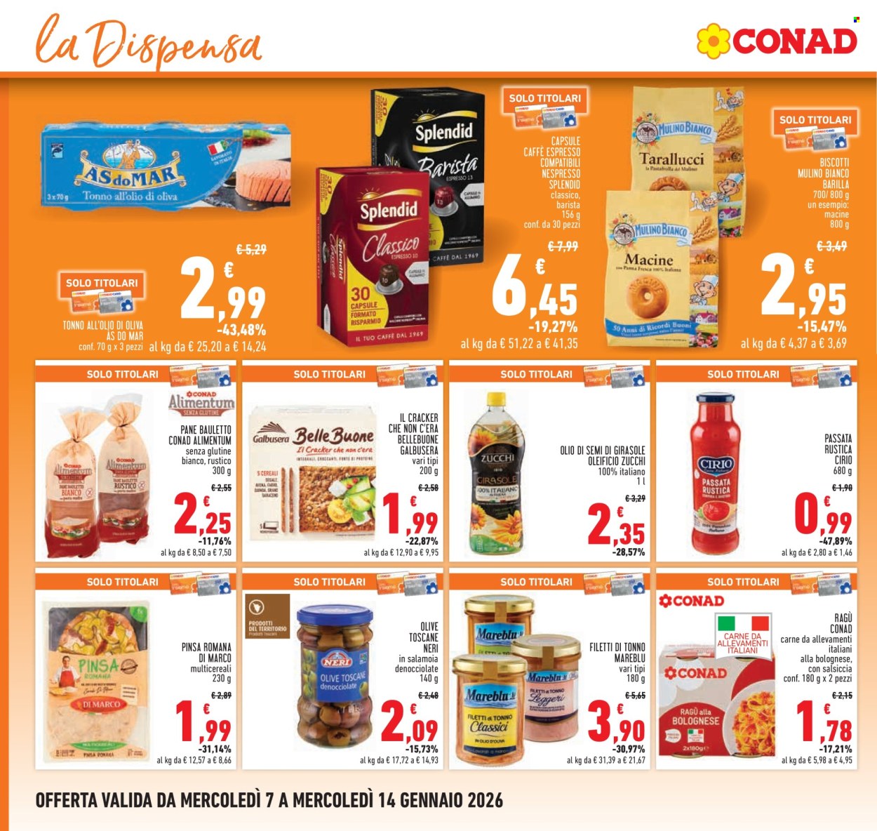 Volantino Conad - 7/1/2026 - 14/1/2026. Pagina 14