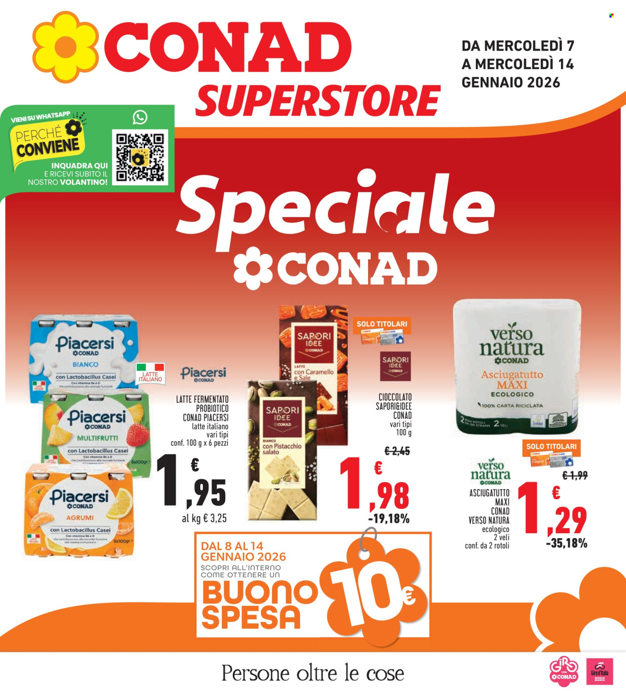 Volantino Conad - 7/1/2026 - 14/1/2026. Pagina 1