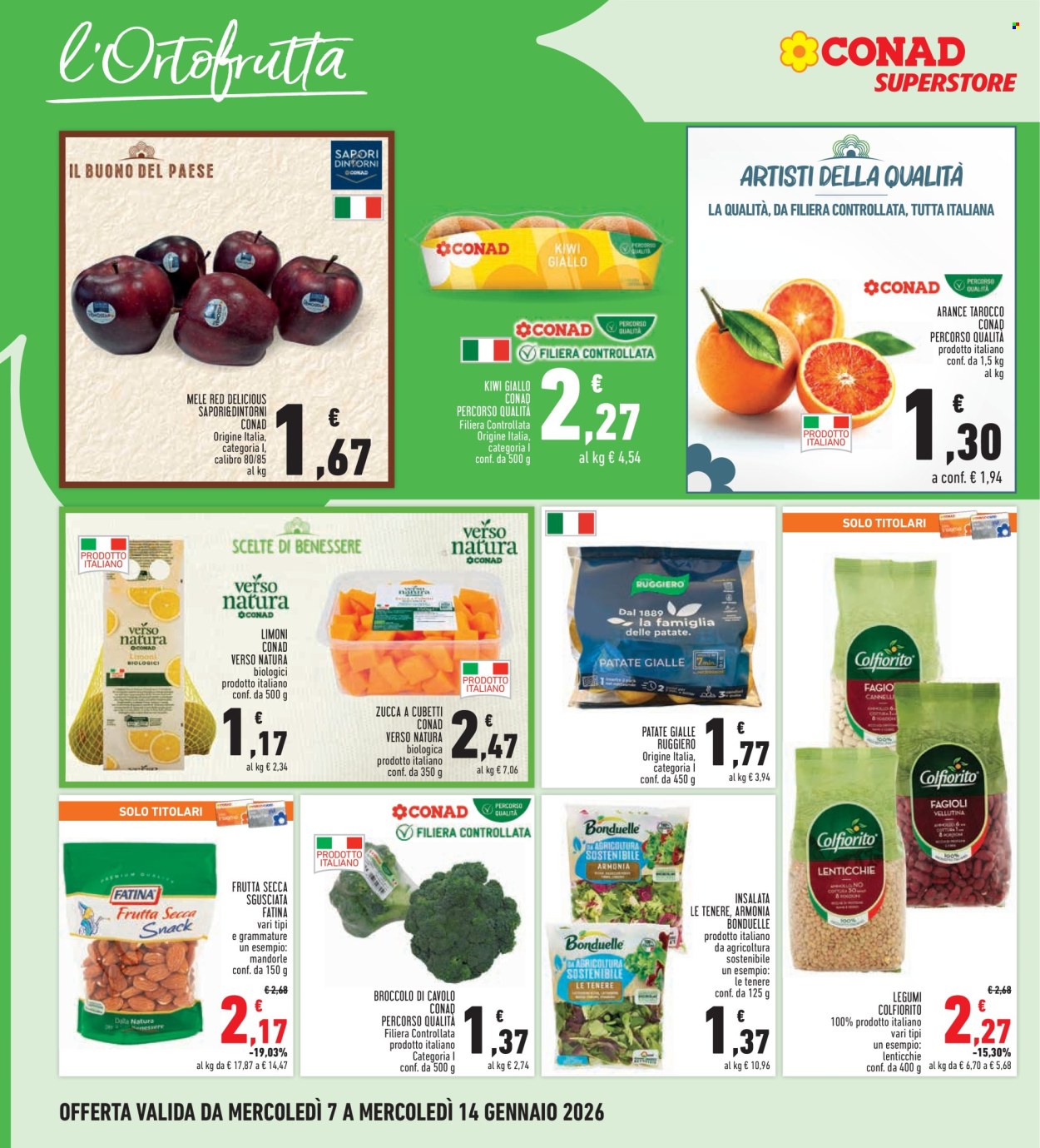 Volantino Conad - 7/1/2026 - 14/1/2026. Pagina 8