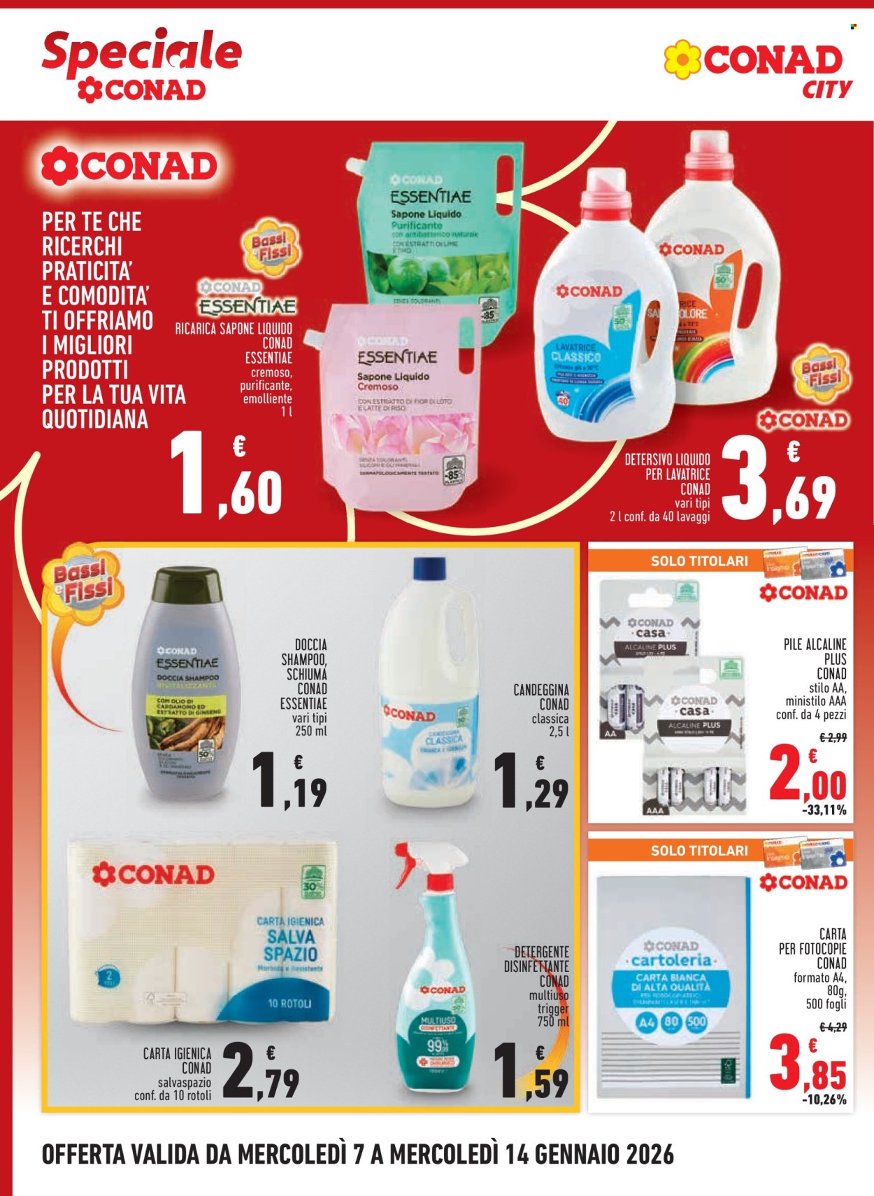 Volantino Conad City - 7/1/2026 - 14/1/2026. Pagina 8