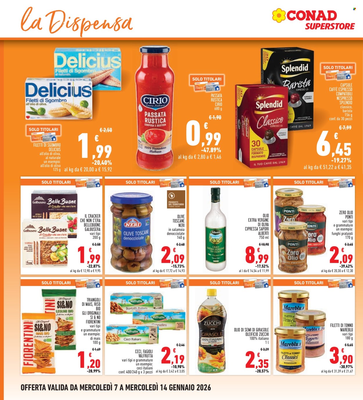 Volantino Conad - 7/1/2026 - 14/1/2026. Pagina 20