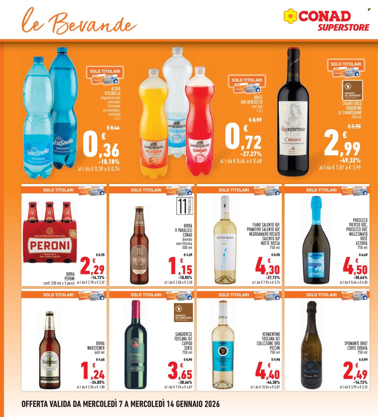 Volantino Conad - 7/1/2026 - 14/1/2026. Pagina 22