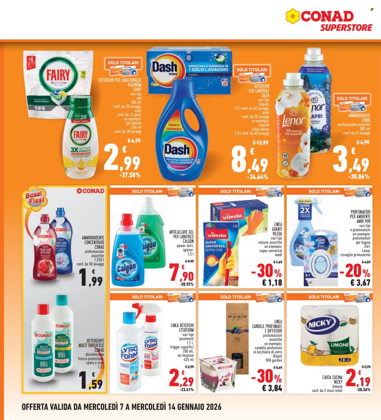 Volantino Conad - 7/1/2026 - 14/1/2026. Pagina 26
