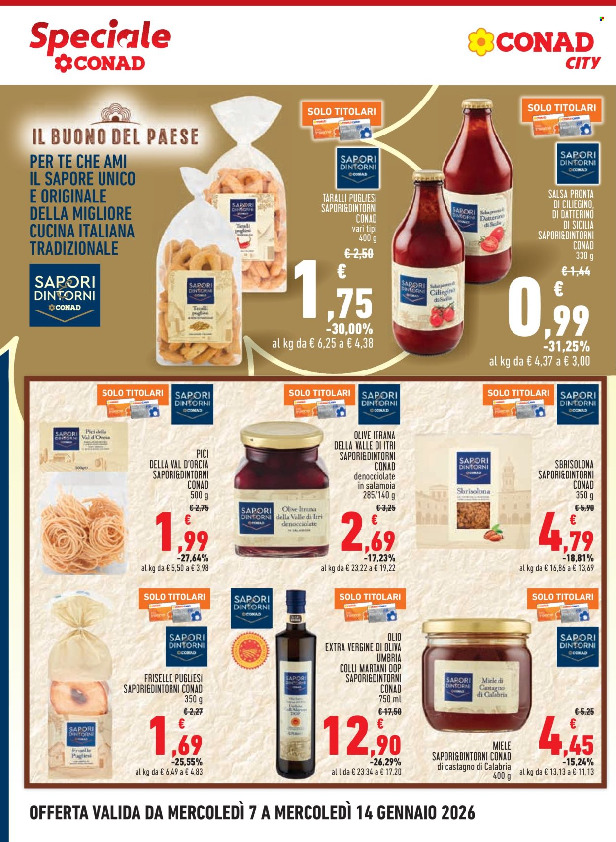 Volantino Conad - 7/1/2026 - 14/1/2026. Pagina 12