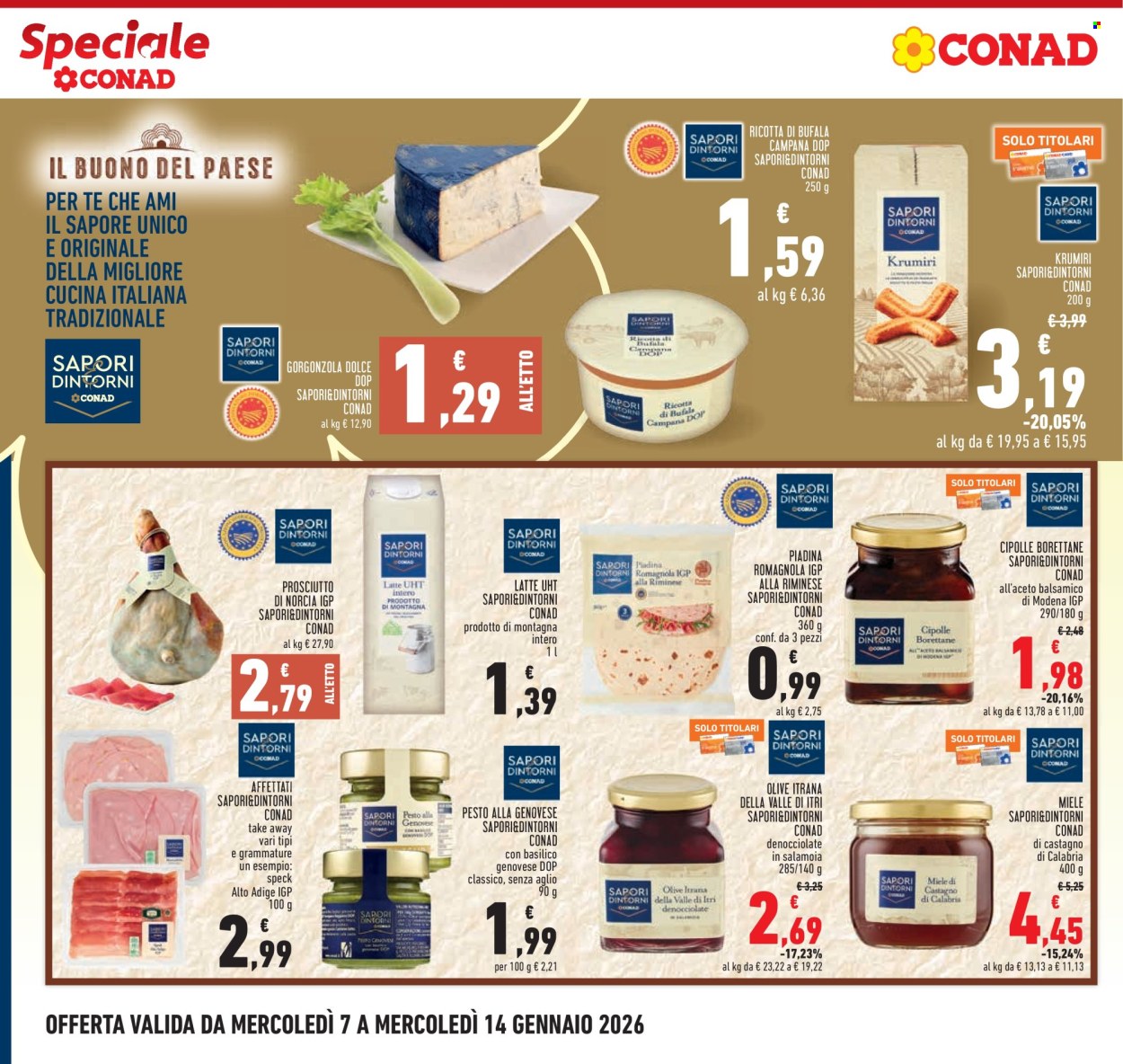 Volantino Conad - 7/1/2026 - 14/1/2026. Pagina 2