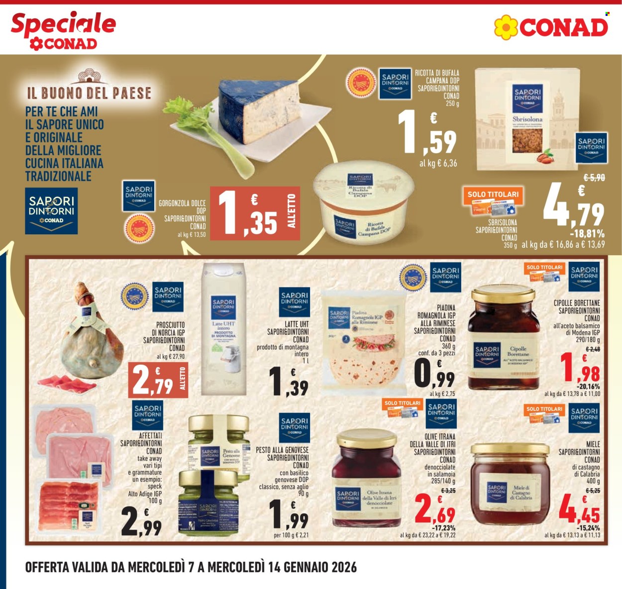 Volantino Conad - 7/1/2026 - 14/1/2026. Pagina 2