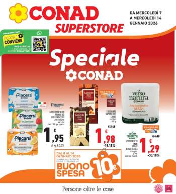 Volantino Conad Superstore - 7/1/2026 - 14/1/2026.