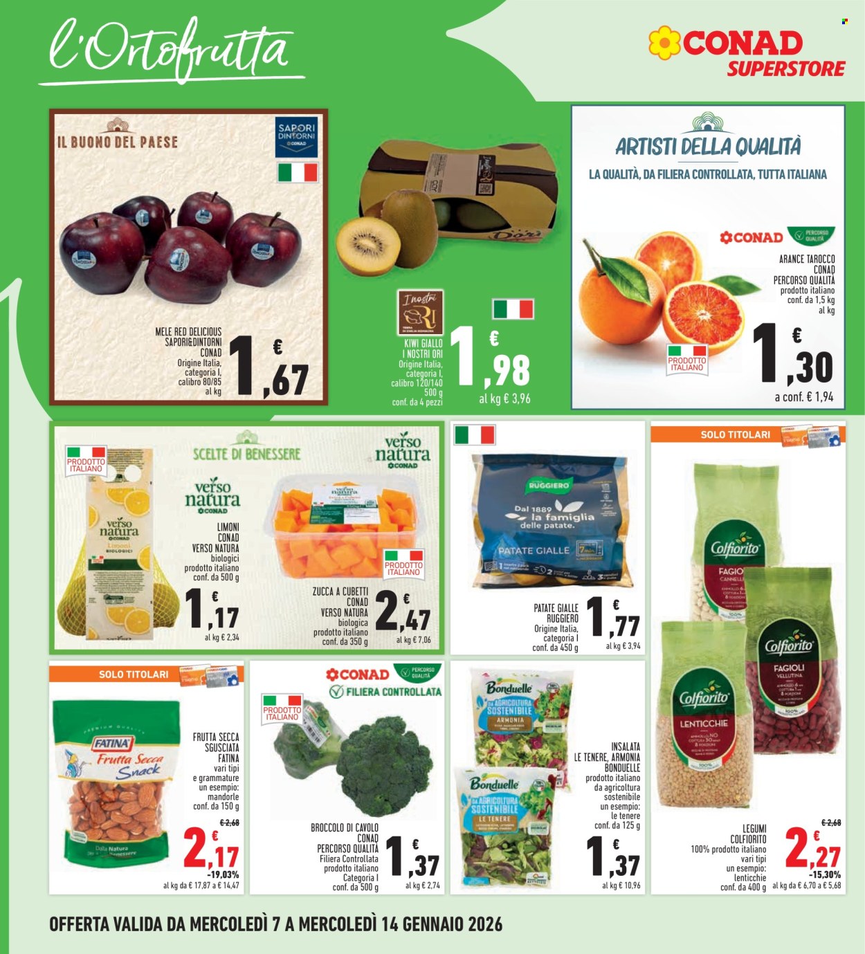Volantino Conad Superstore - 7/1/2026 - 14/1/2026. Pagina 8