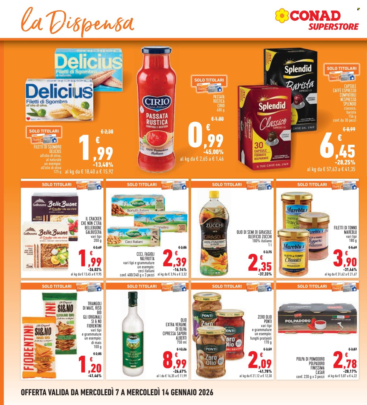 Volantino Conad Superstore - 7/1/2026 - 14/1/2026. Pagina 20