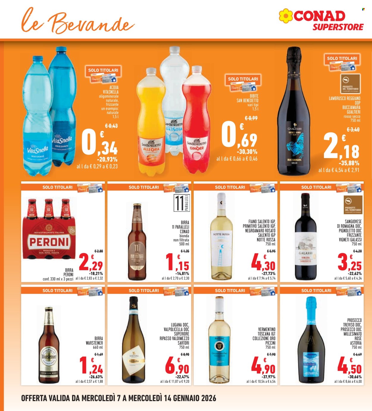 Volantino Conad Superstore - 7/1/2026 - 14/1/2026. Pagina 22
