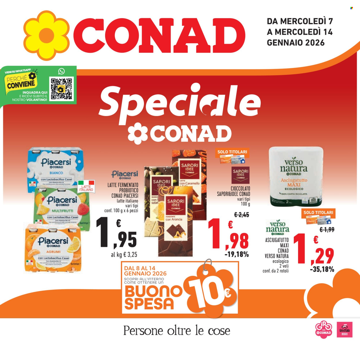 Volantino Conad - 7/1/2026 - 14/1/2026. Pagina 1