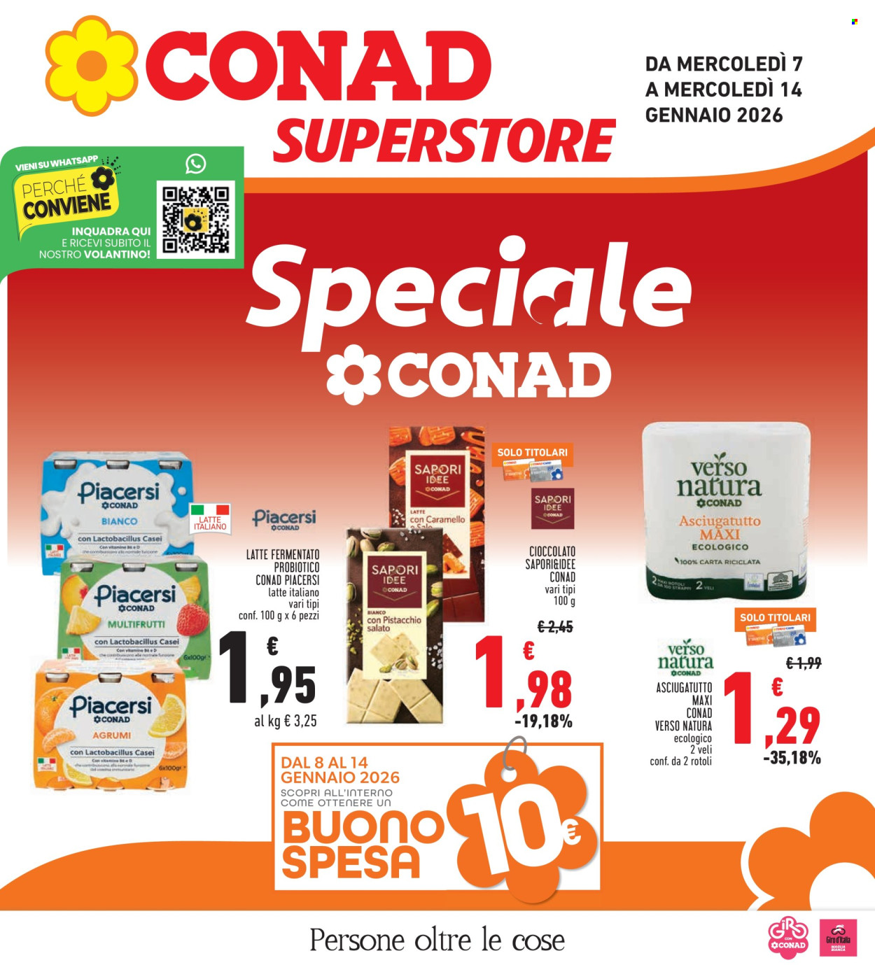 Volantino Conad - 7/1/2026 - 14/1/2026. Pagina 1