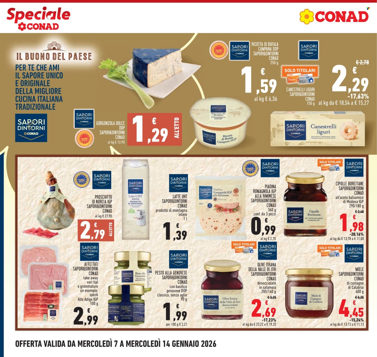 Volantino Conad - 7/1/2026 - 14/1/2026. Pagina 2