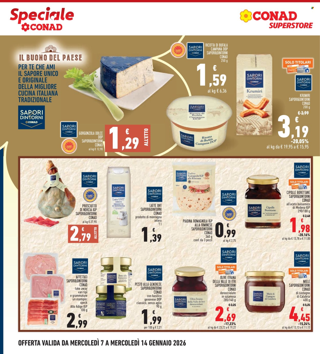 Volantino Conad - 7/1/2026 - 14/1/2026. Pagina 2