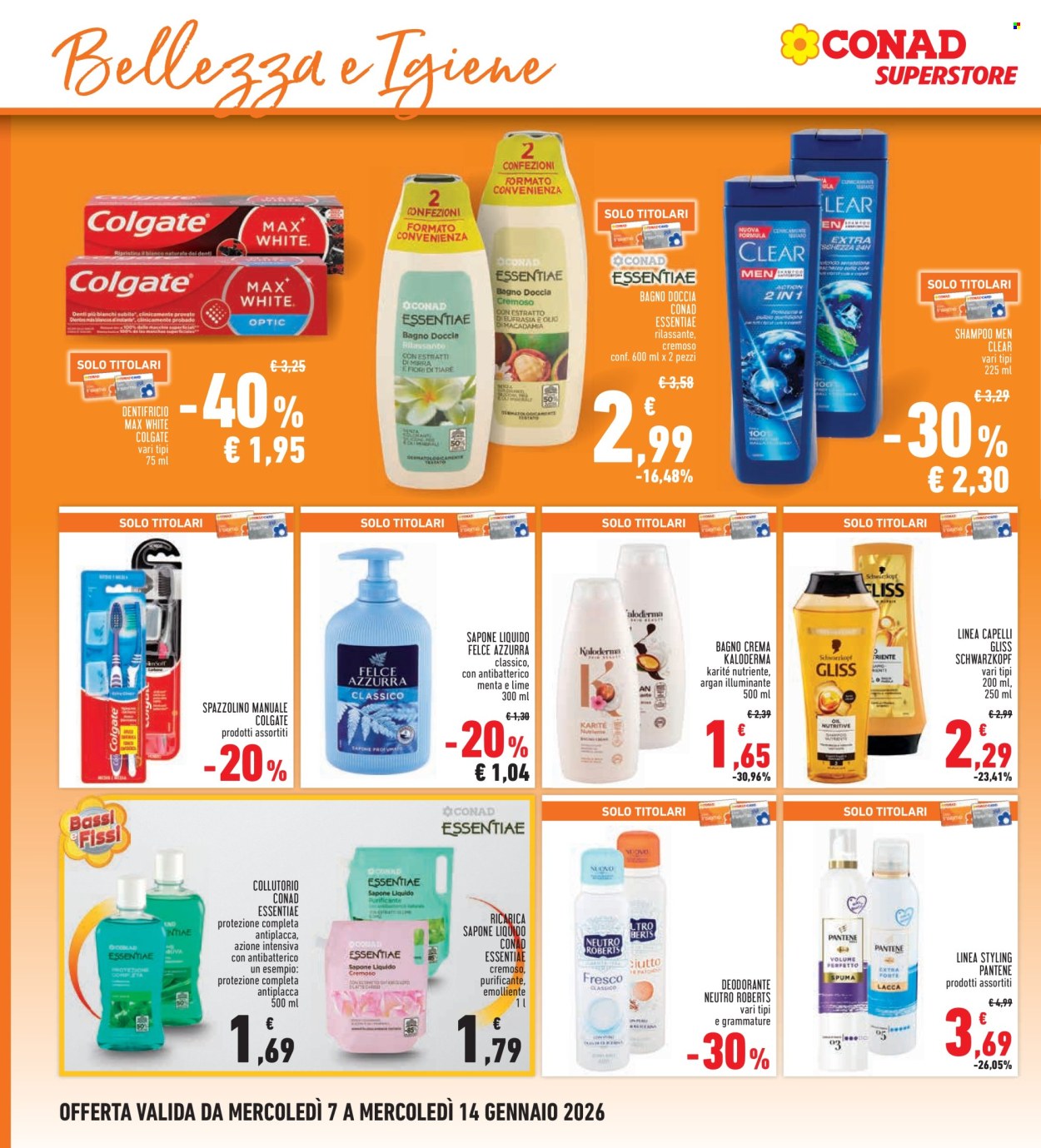 Volantino Conad - 7/1/2026 - 14/1/2026. Pagina 24
