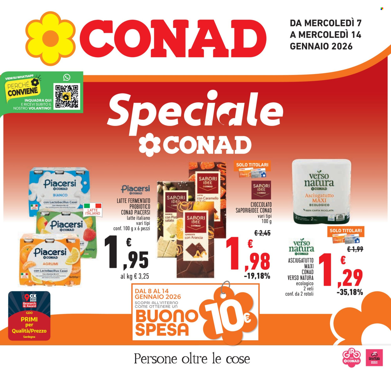 Volantino Conad - 7/1/2026 - 14/1/2026. Pagina 1
