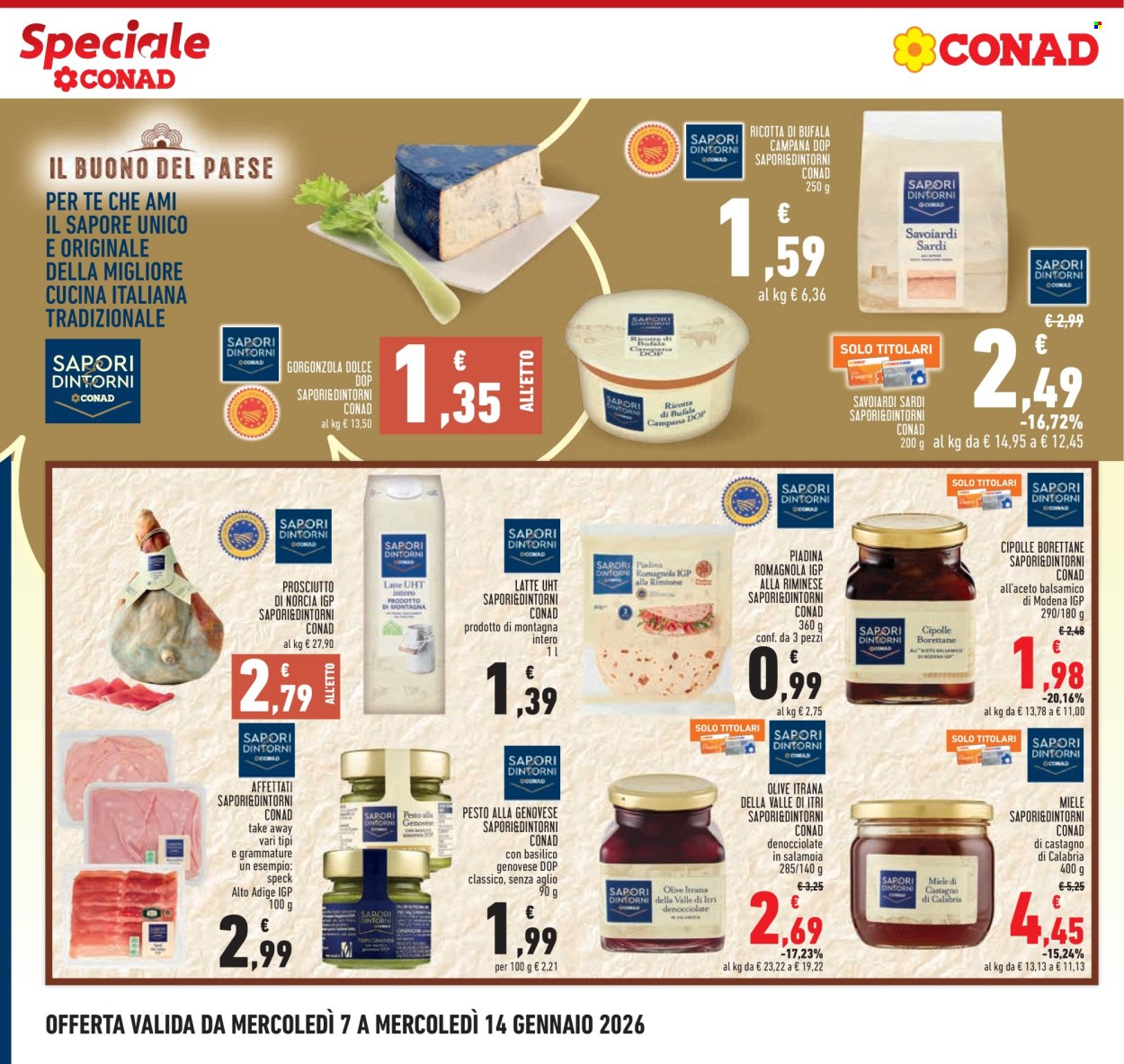 Volantino Conad - 7/1/2026 - 14/1/2026. Pagina 2
