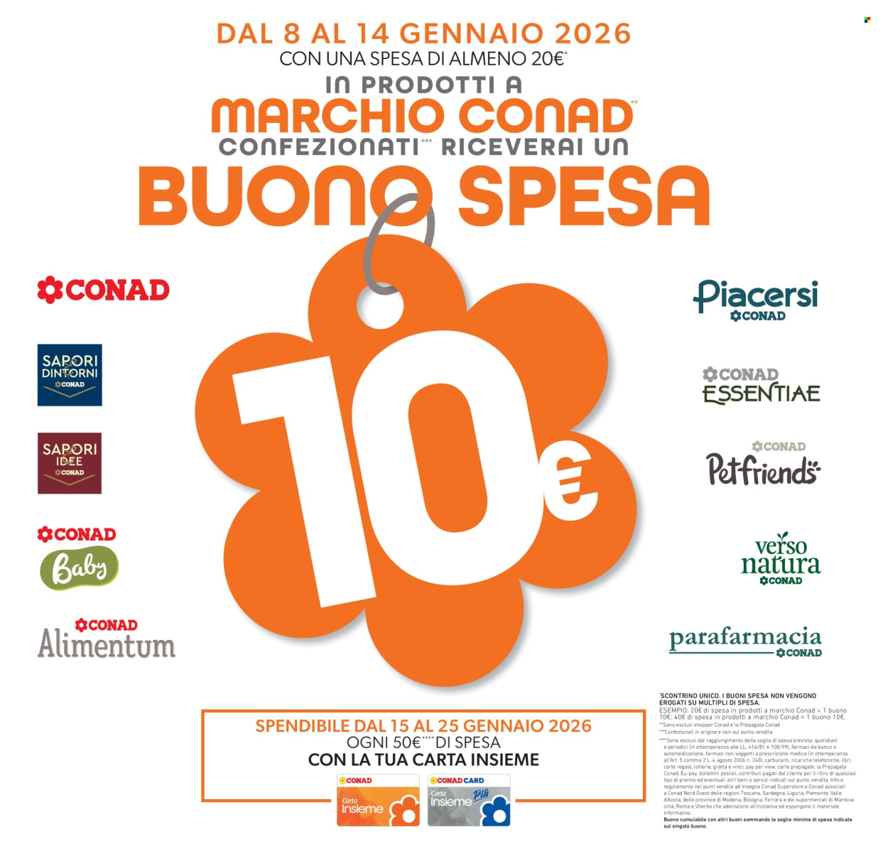 Volantino Conad - 7/1/2026 - 14/1/2026. Pagina 7