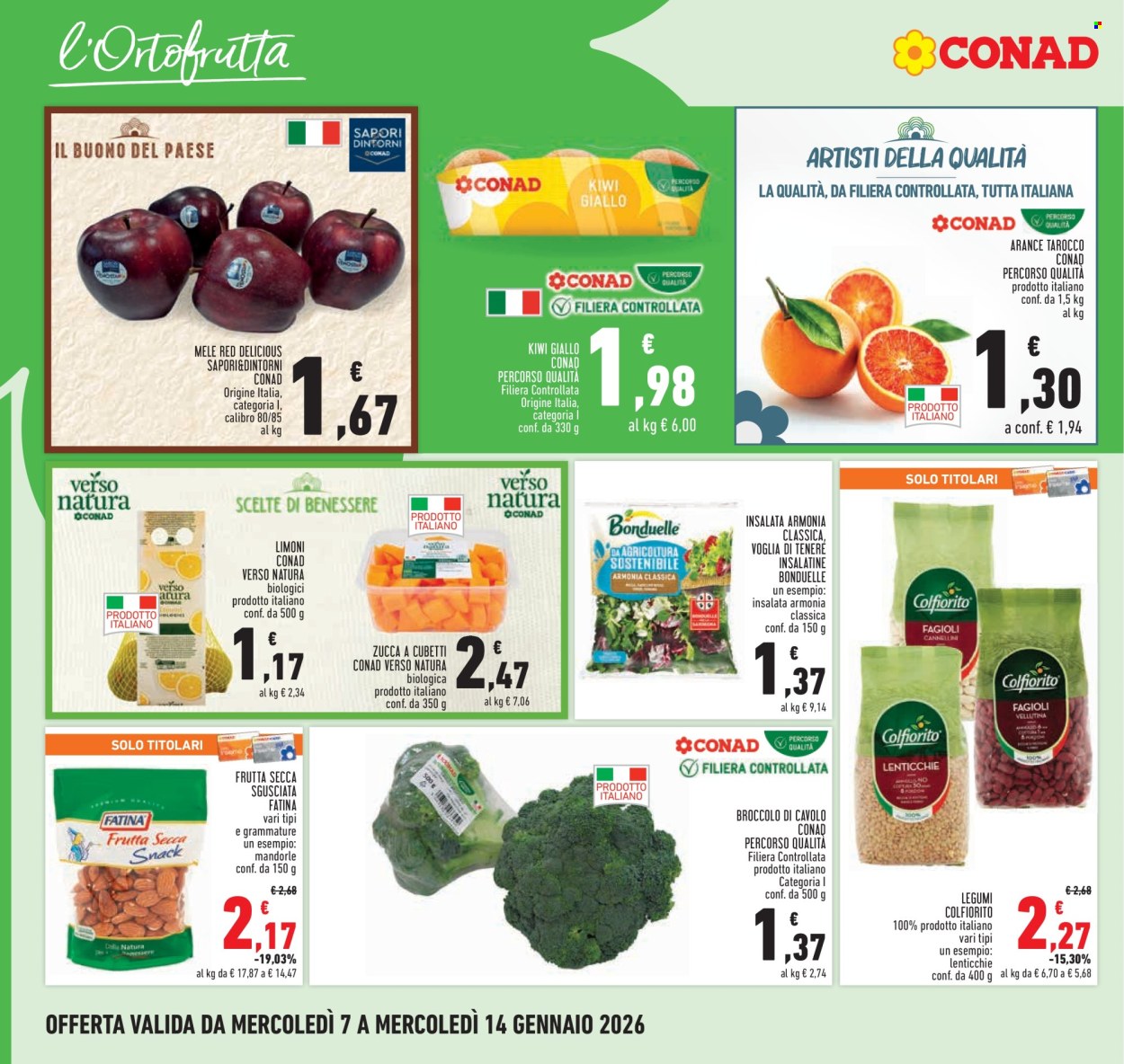 Volantino Conad - 7/1/2026 - 14/1/2026. Pagina 8