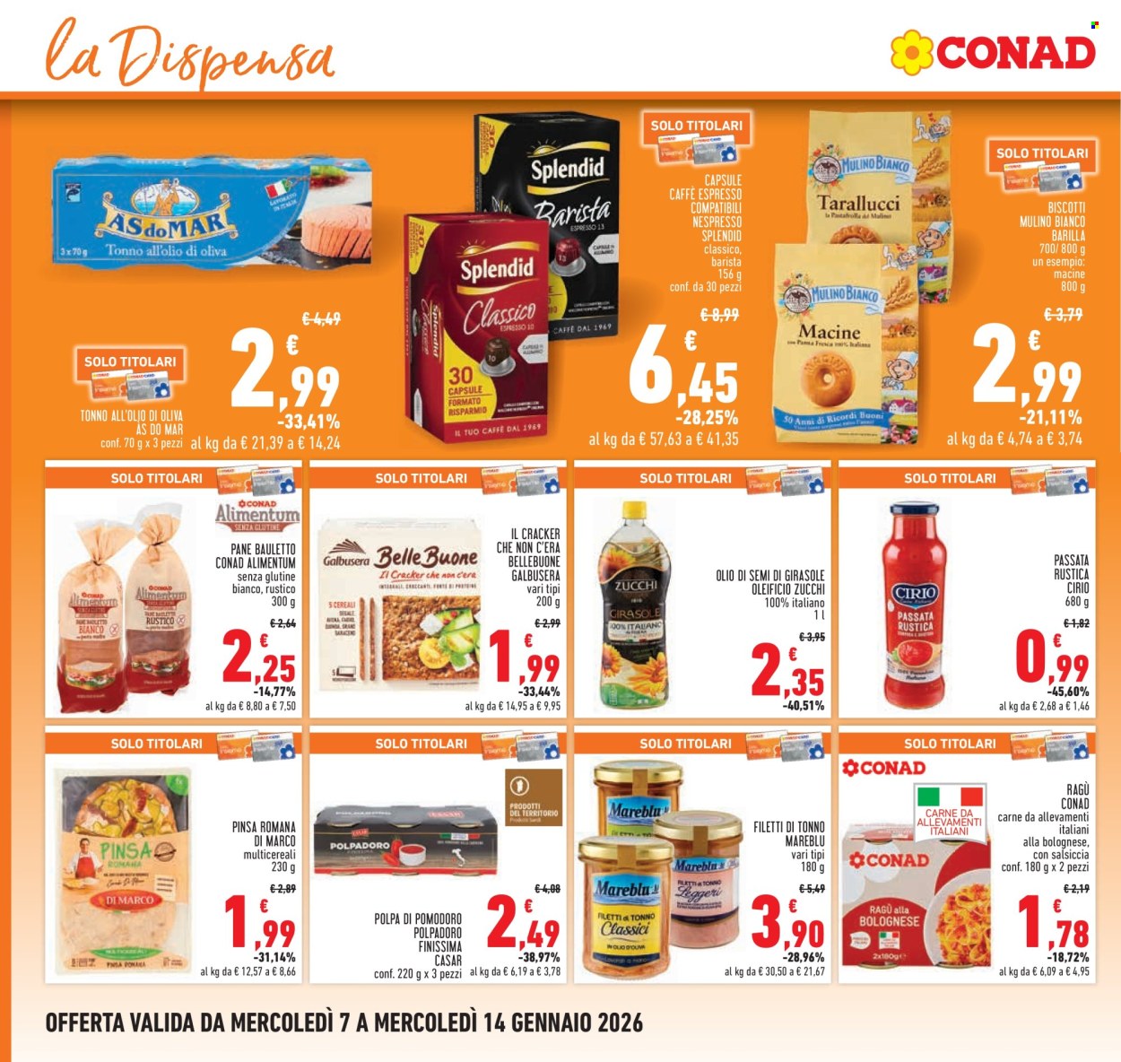 Volantino Conad - 7/1/2026 - 14/1/2026. Pagina 14