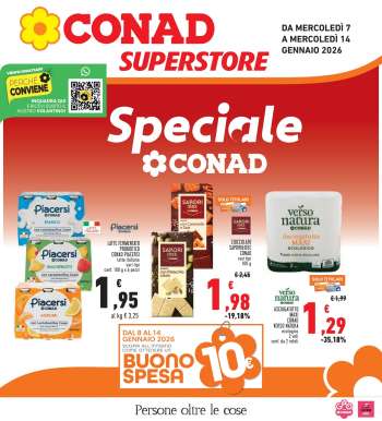 Volantino Conad Superstore - 7/1/2026 - 14/1/2026.