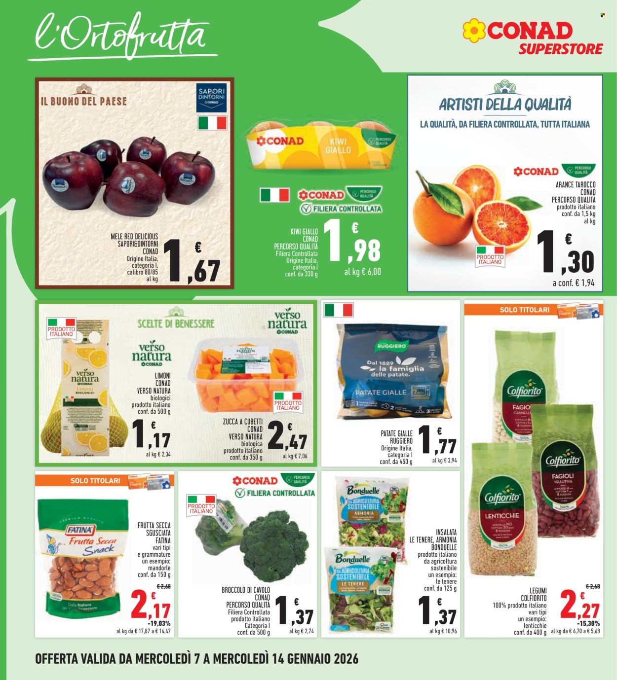 Volantino Conad Superstore - 7/1/2026 - 14/1/2026. Pagina 8