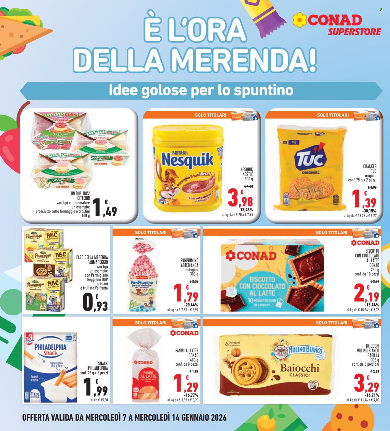 Volantino Conad Superstore - 7/1/2026 - 14/1/2026. Pagina 14