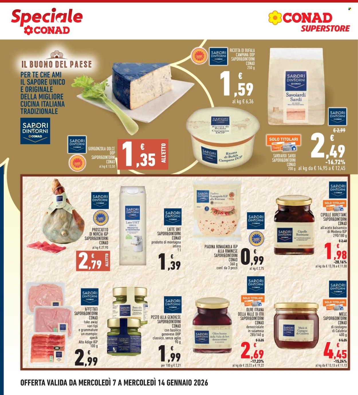 Volantino Conad - 7/1/2026 - 14/1/2026. Pagina 2