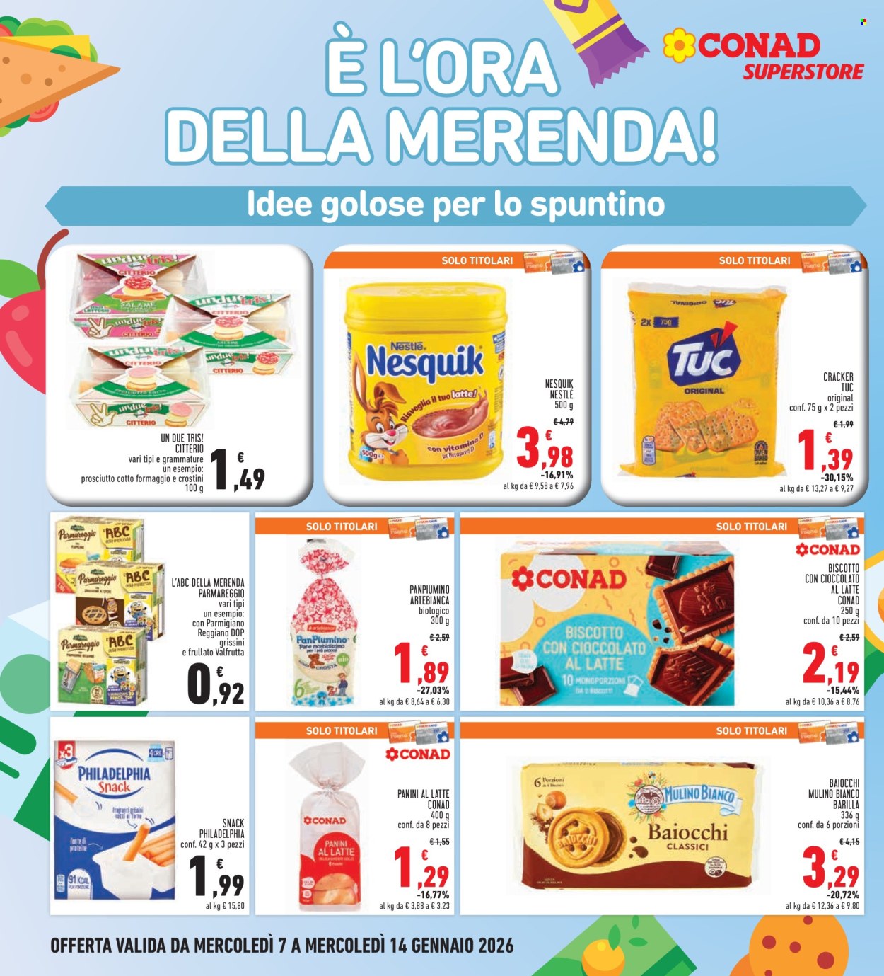Volantino Conad - 7/1/2026 - 14/1/2026. Pagina 14