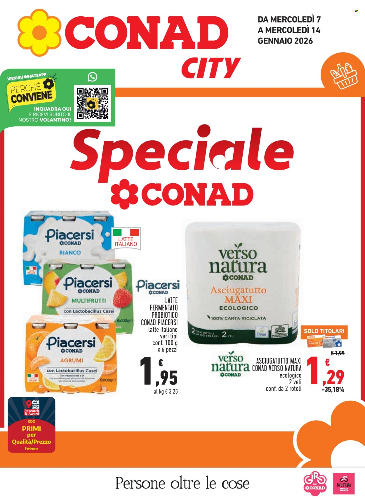 Volantino Conad - 7/1/2026 - 14/1/2026. Pagina 1
