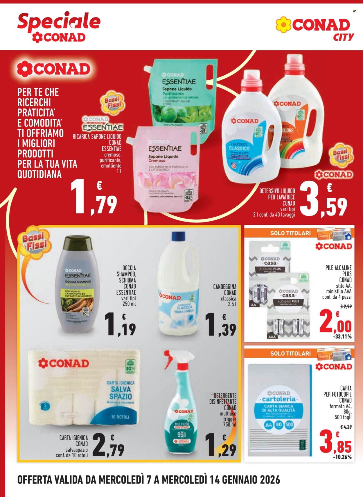 Volantino Conad - 7/1/2026 - 14/1/2026. Pagina 8
