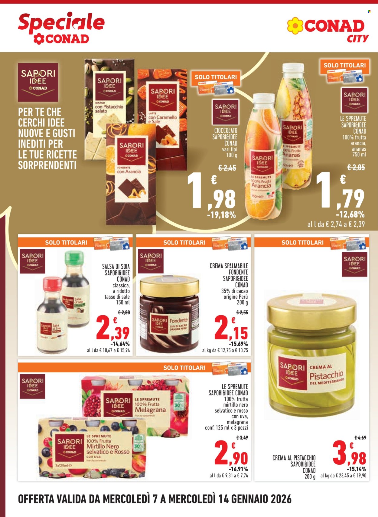 Volantino Conad - 7/1/2026 - 14/1/2026. Pagina 10