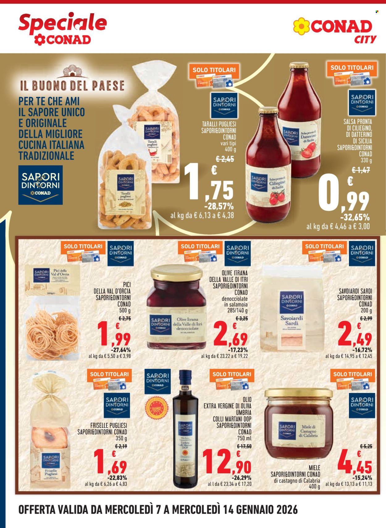 Volantino Conad - 7/1/2026 - 14/1/2026. Pagina 12