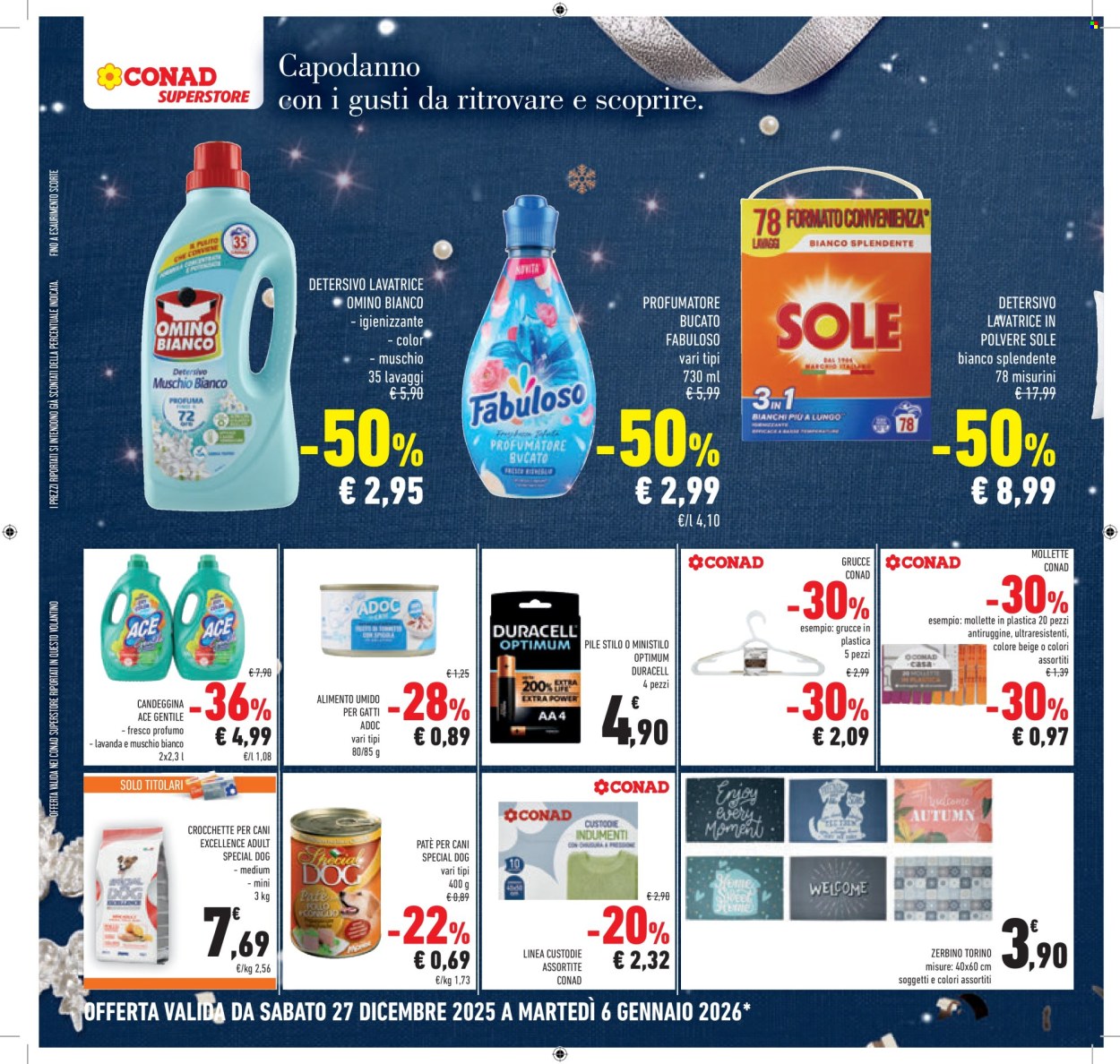 Volantino Conad Superstore - 27/12/2025 - 6/1/2026. Pagina 32