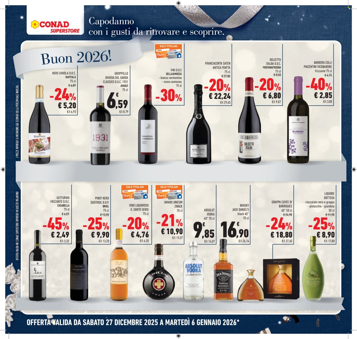 Volantino Conad Superstore - 27/12/2025 - 6/1/2026. Pagina 22