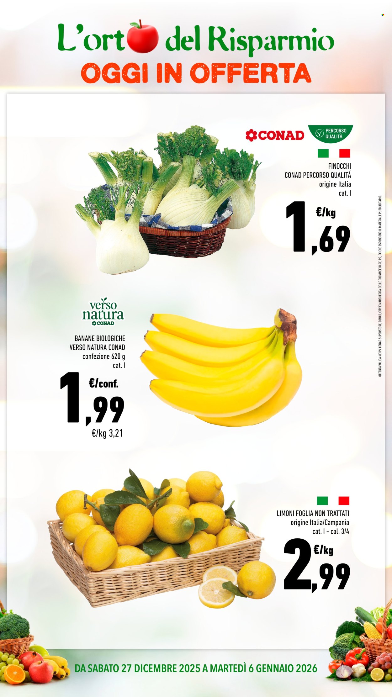 Volantino Conad Superstore - 27/12/2025 - 6/1/2026. Pagina 2